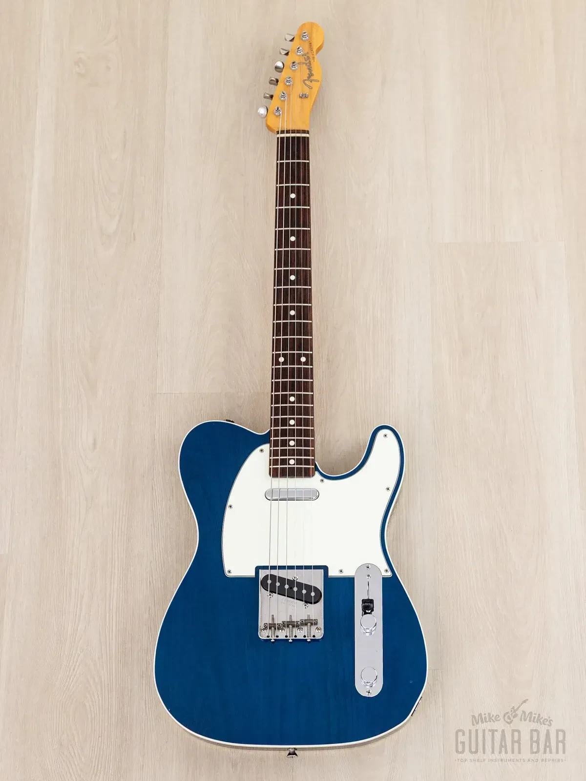 Электрогитара Fender Telecaster Custom 1962 Vintage Reissue TL62B SS Transparent Blue w/gigbag Japan 2013