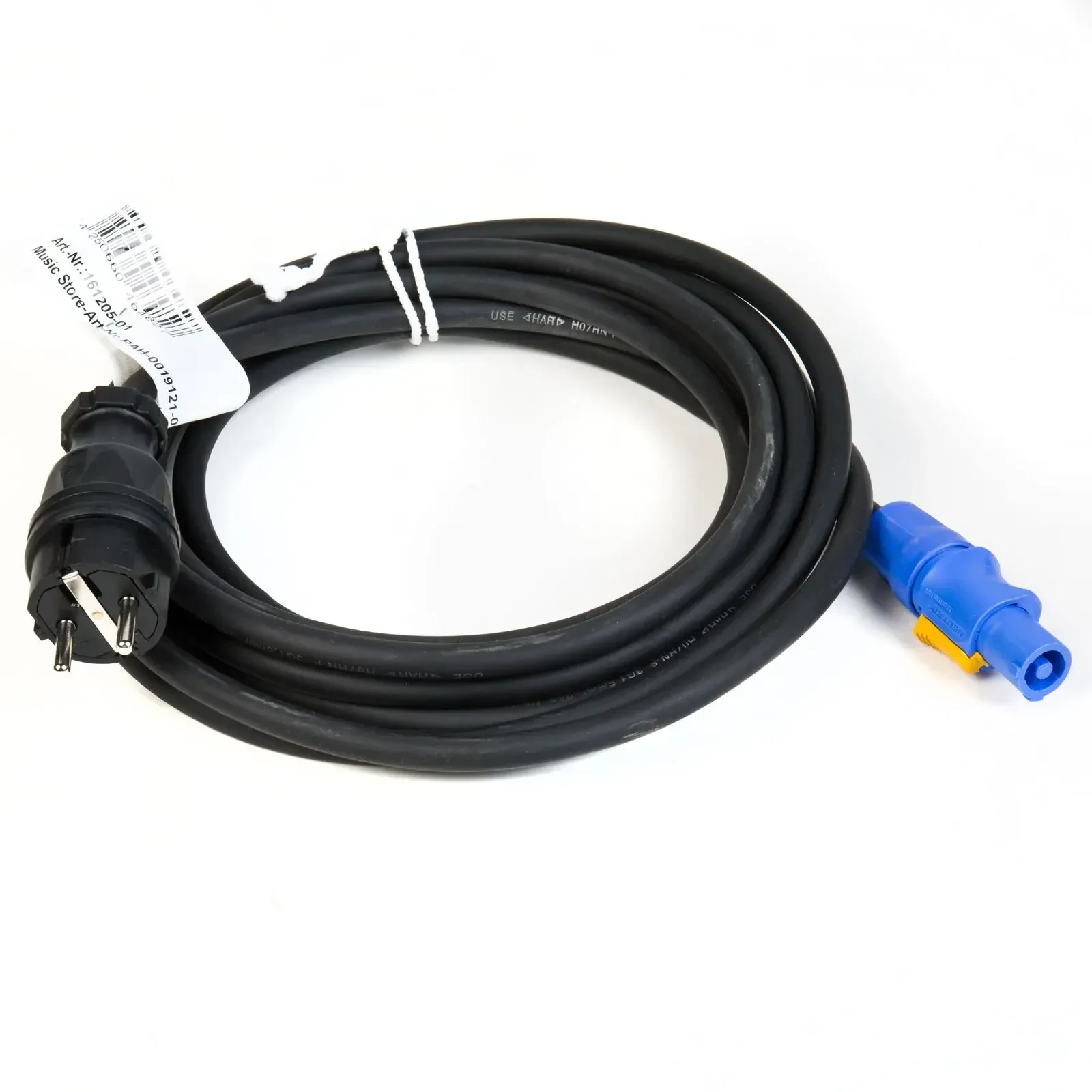 Сетевой кабель Music Store PAH0019121-000 Black 5 м