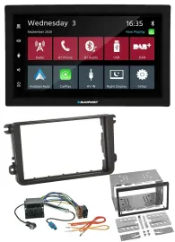 Blaupunkt DAB Bluetooth USB MP3 2DIN Autoradio für VW Amarok ab 10 Beetle ab 11