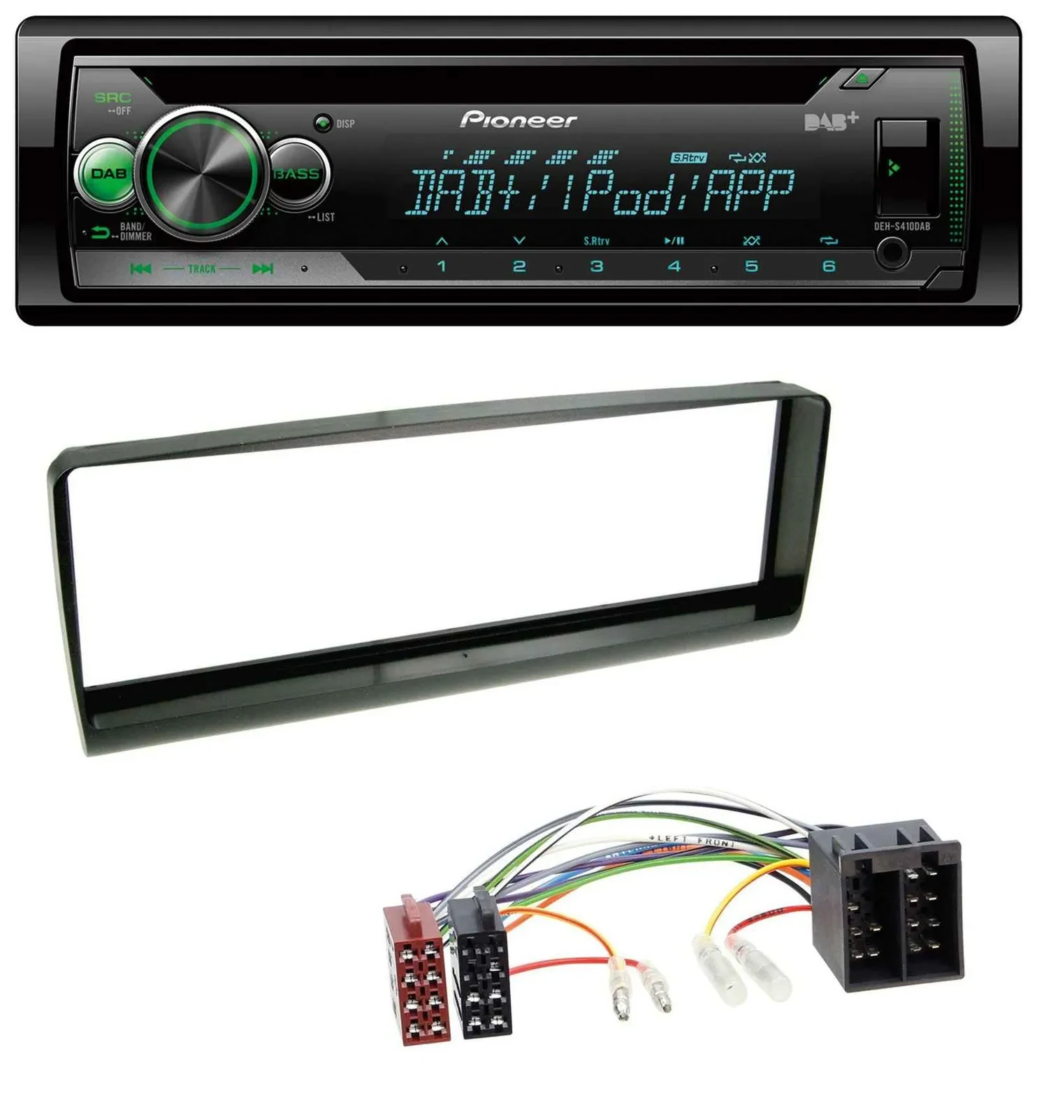 Pioneer USB MP3 DAB AUX CD Autoradio für Alfa Romeo 156 (1997-2001)
