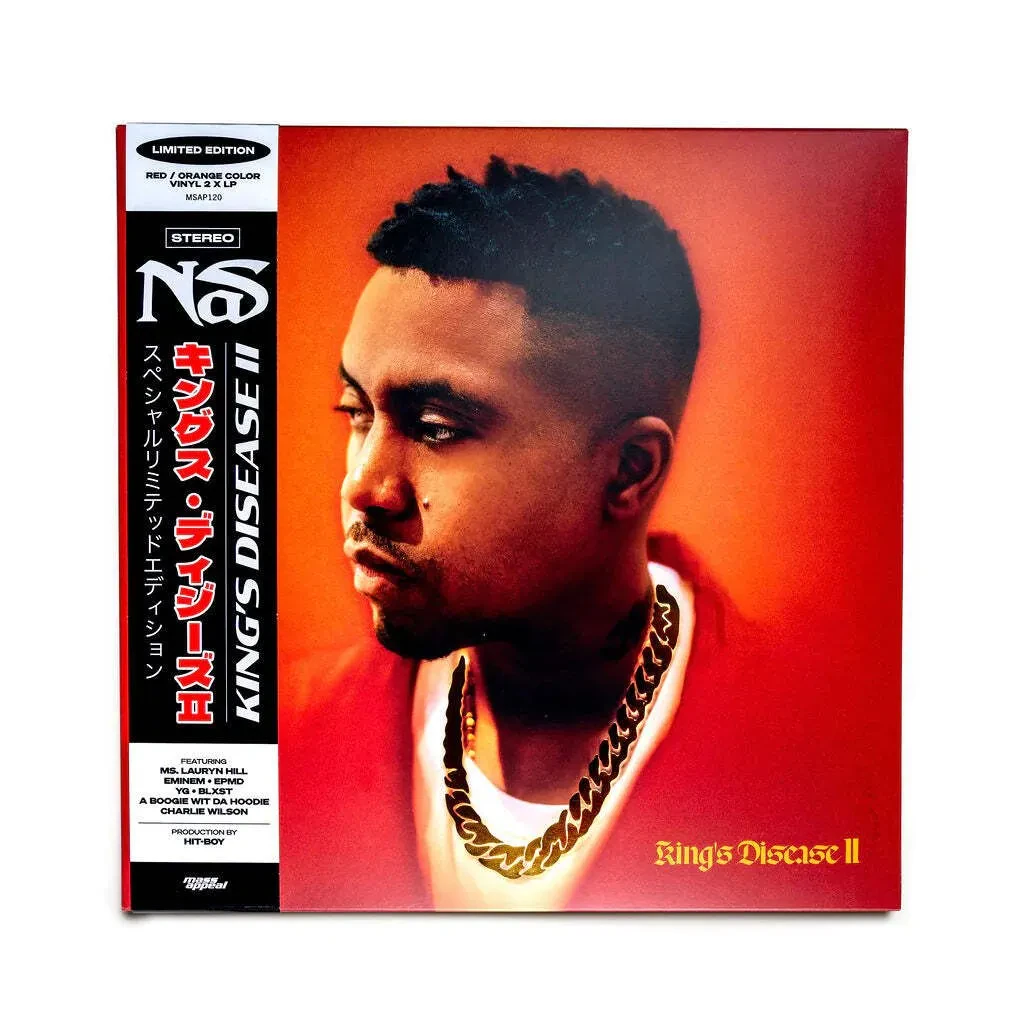 Nas - King's Disease Ii [Red & Orange Vinyl] NEW Sealed Vinyl LP Album