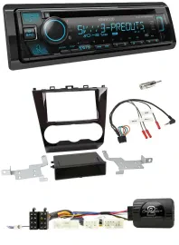 Kenwood Bluetooth USB CD Lenkrad DAB Autoradio für Subaru Forester ab 2015