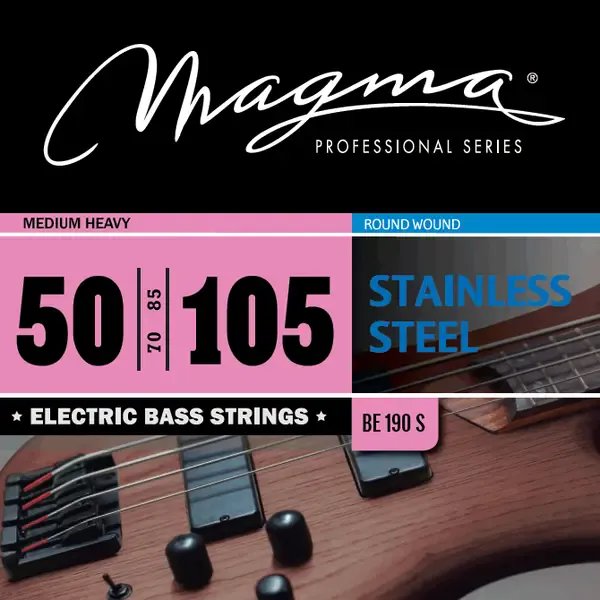 Струны для бас-гитары Magma Strings BE190S