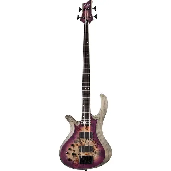 Бас-гитара Schecter Riot-4 Left-Handed Aurora Burst