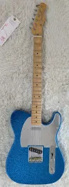 Fender J Mascis Telecaster Guitar, Maple Fingerboard, Bottle Rocket Blue Flake
