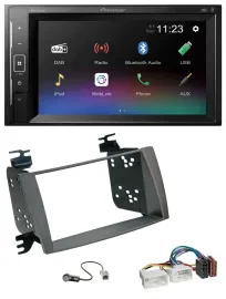 Автомагнитола для Hyundai Sonata (с 2009) Pioneer 2DIN DAB, Bluetooth, USB, MP3