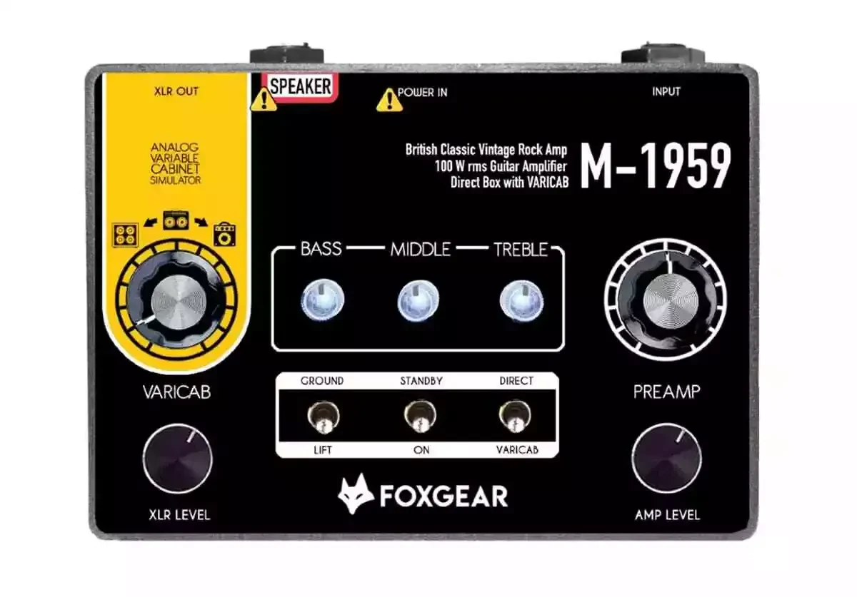 Усилитель для электрогитары FoxGear M-1959 British Classic Rock