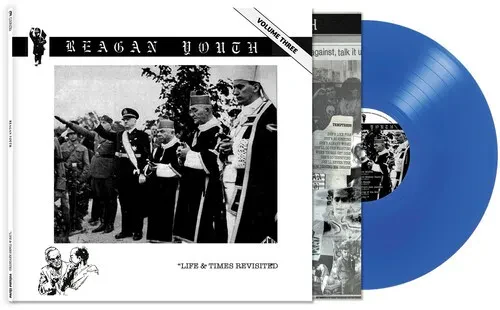 Виниловая пластинка Reagan Youth - Volume Iii - Life & Times Revisited [New Vinyl LP] Blue, Colored