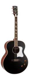 Электроакустическая гитара Cort CJ Retro Vintage Black Matte