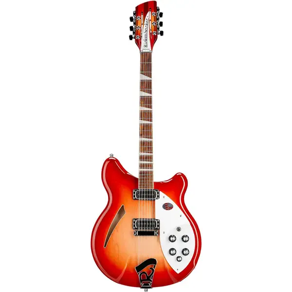 Полуакустическая электрогитара Rickenbacker Model 360 12-String Semi-Hollow Fireglo