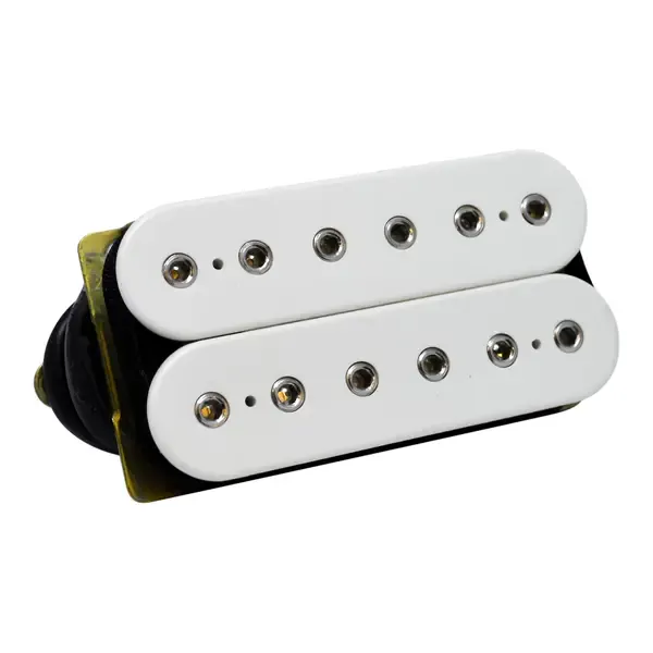 Звукосниматель для электрогитары DiMarzio DP100FW Super Distortion F-Spaced Bridge White