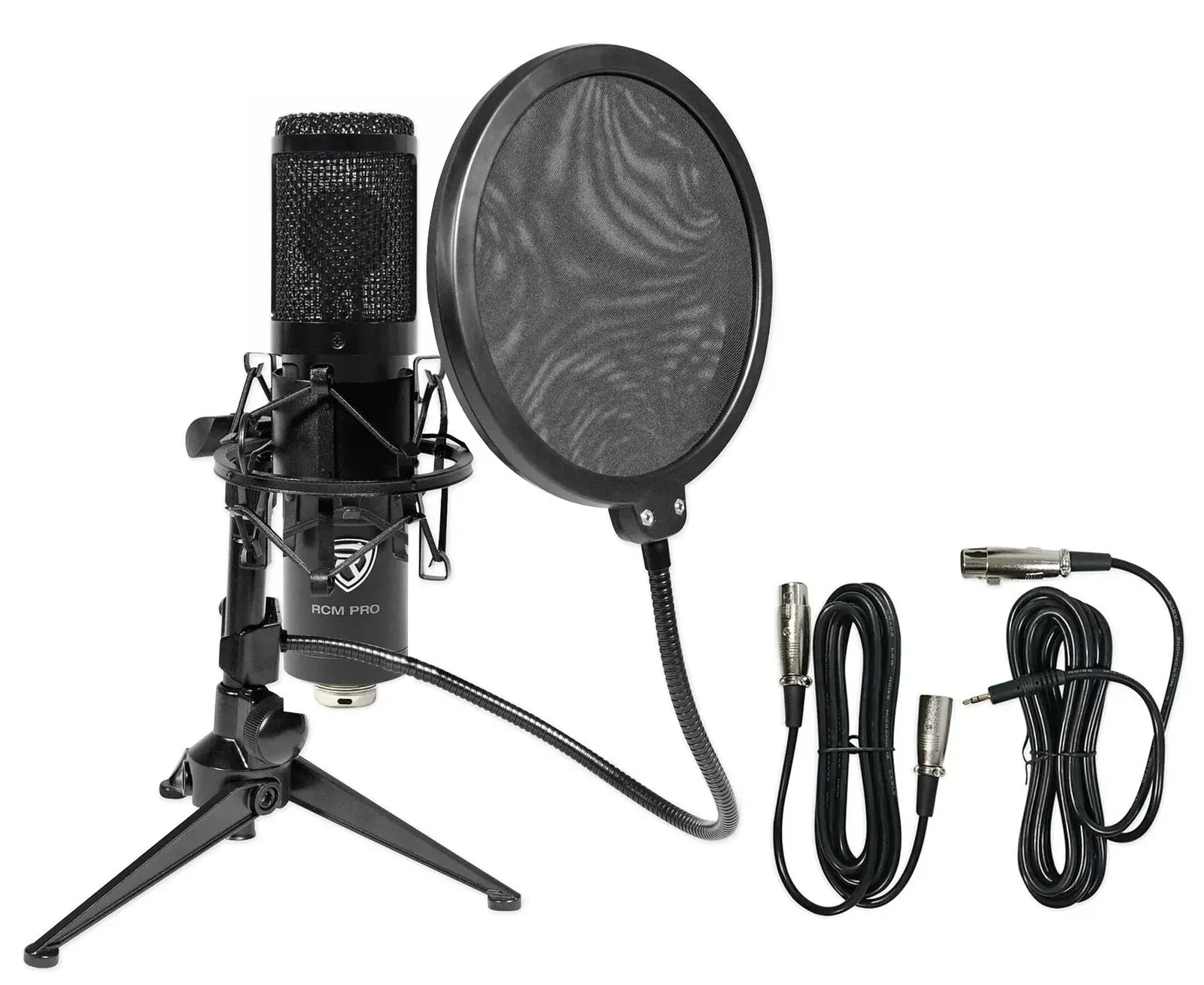 Студийный микрофон Rockville RCM PRO Studio Black с аксессуарами