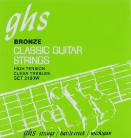 Струны для классической гитары GHS 2100W 28-43
