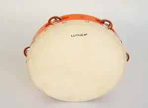 Тамбурин с кожей с 6 бубенцами Fleet TH10-6B