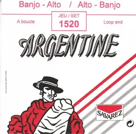 Комплект струн для банджо альт Savarez 1520 Argentine