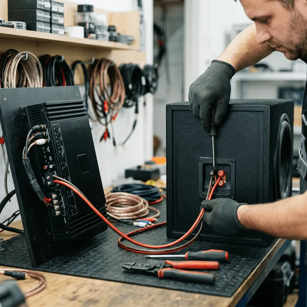 Как подключить сабвуфер к усилителю: пошаговая инструкция