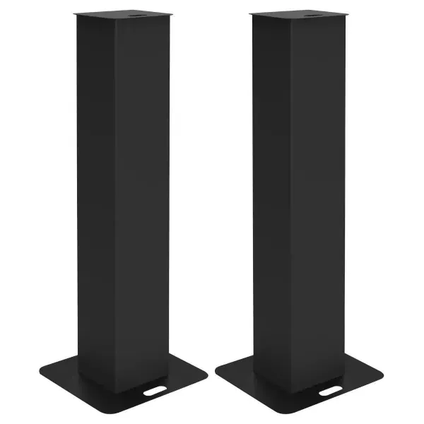 Odyssey LVS4677BLK Black Adjustable Portable Light Columns Totems Towers 2 Pack