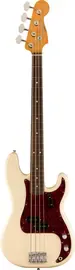 Бас-гитара Fender Vintera II '60s Precision Bass Guitar, Olympic White w/ Deluxe Gig Bag