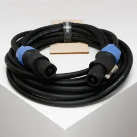 Спикерный кабель SHNOOR SC215-SPSP-6m Black 6 м