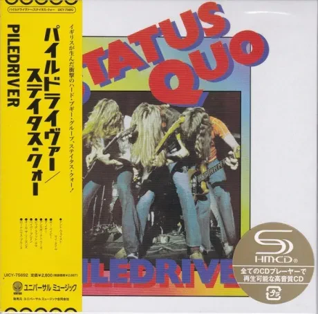 STATUS QUO - Piledriver (CD, Japan)