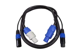 Blizzard Lighting DMX5PC-6 6' powerCON 5-Pin DMX Combo Cable