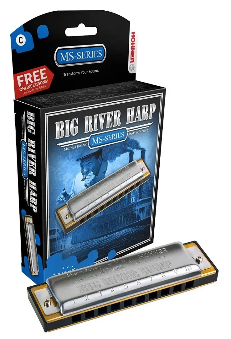 Губная гармошка Hohner Big River диатоническая, тональность C