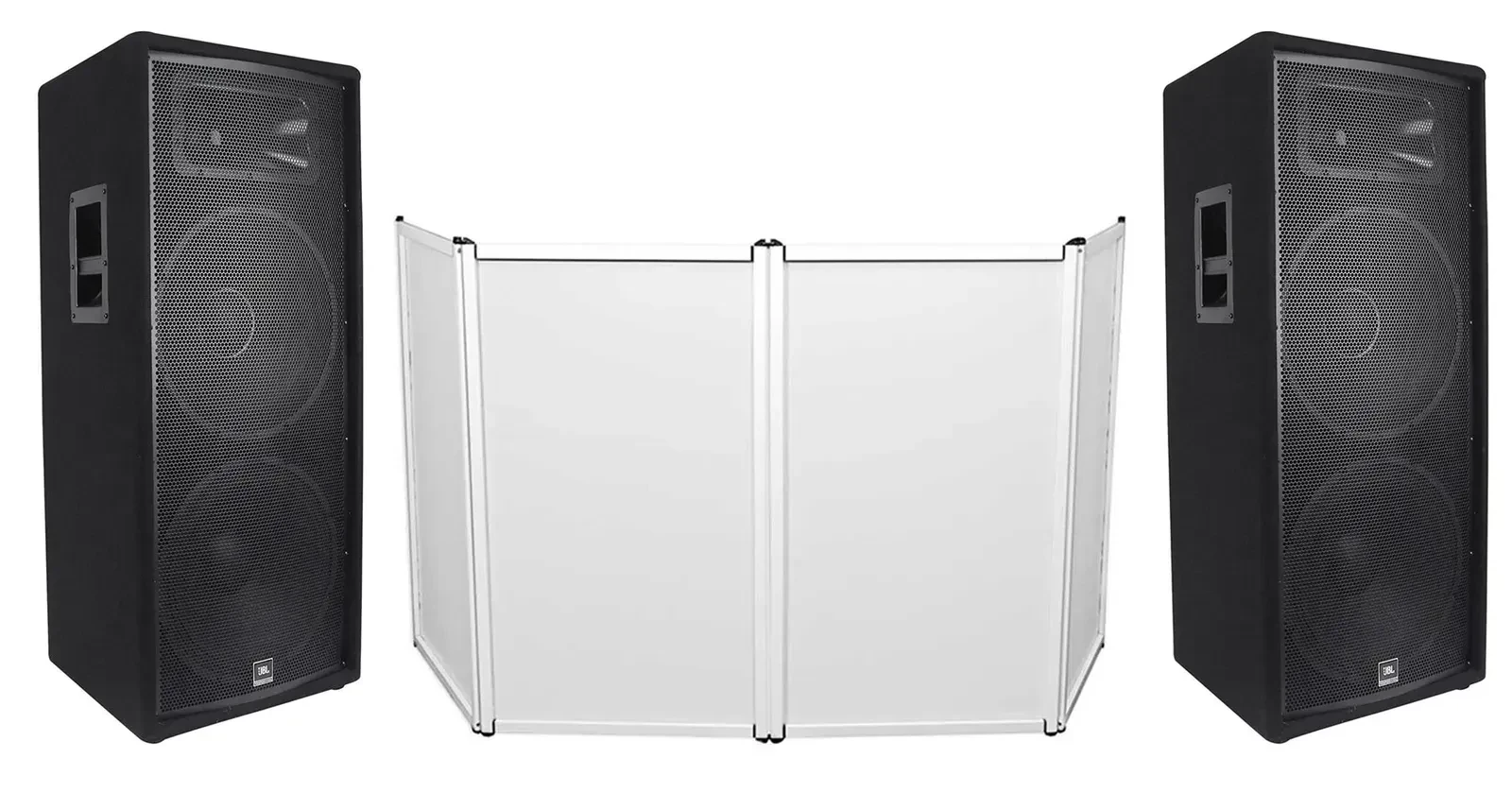 Пассивная акустическая система JBL JRX225 Black с фасадом (пара)