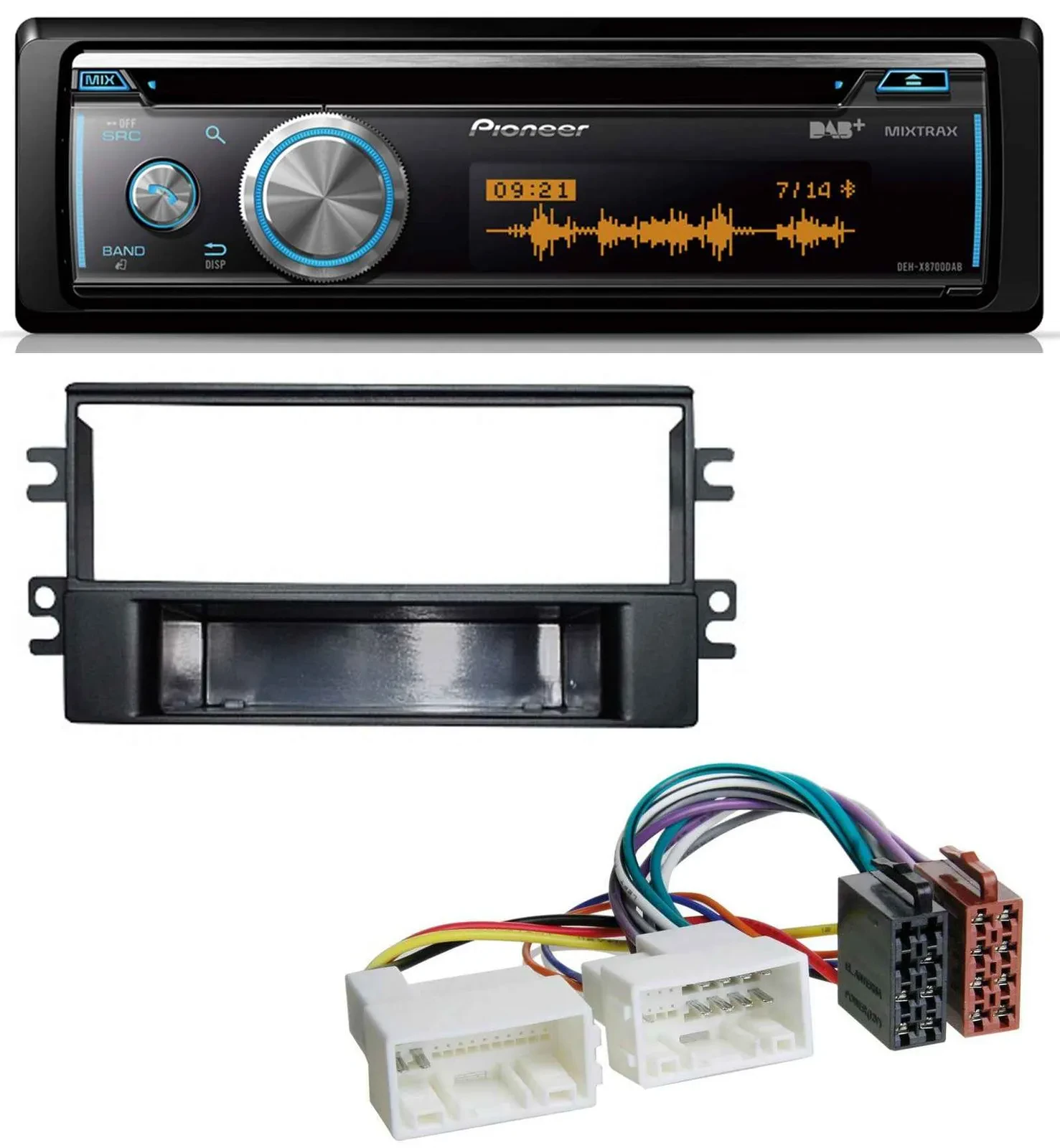 Автомагнитола для Kia Carens (с 2007) Pioneer MP3 DAB USB CD Bluetooth