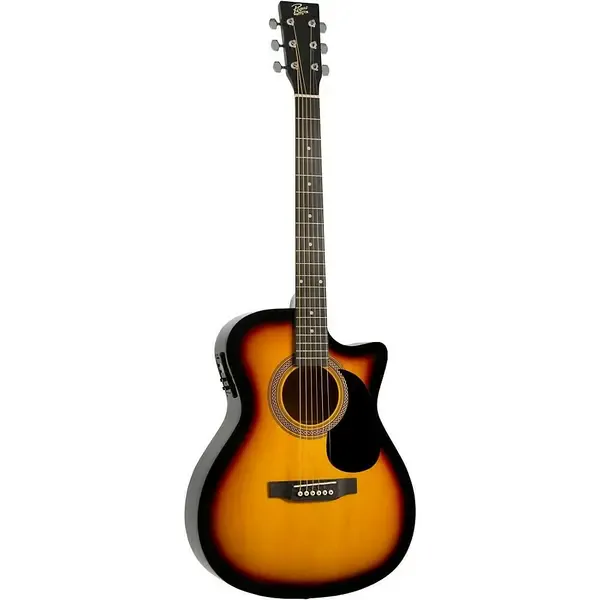 Электроакустическая гитара Rogue RA-090 Concert Cutaway Sunburst