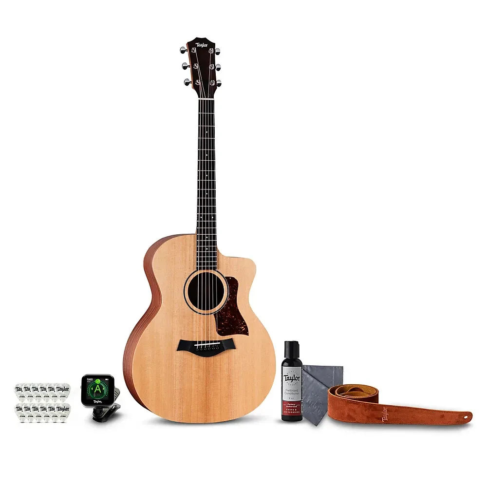 Taylor 14ce Grand Auditorium Acoustic-Electric Guitar Deluxe Pack Natural