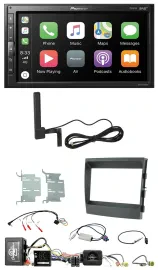 Pioneer USB 2DIN Bluetooth DAB Lenkrad Autoradio für Porsche Panamera MOST-Sound