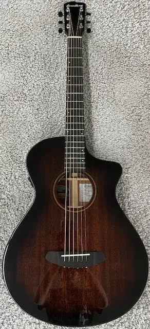 Breedlove Wildwood Pro Concertina CE Acoustic Electric Guitar, Suede