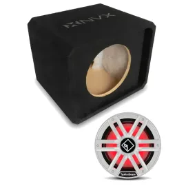 Сабвуфер пассивный NVX NE121P + M2D412I 1x12", щелевой порт, MDF 3/4", морское исполнение