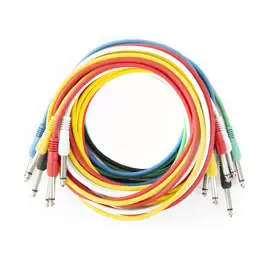 Коммутационный кабель Music Store Basic Standard Patch Cable 3 м (6 штук)