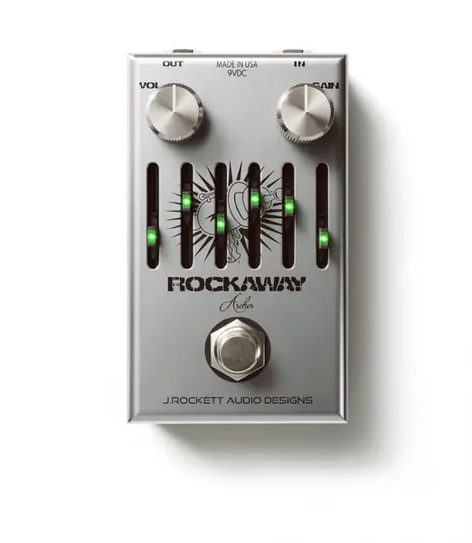 Педаль эффектов для электрогитары Rockett Pedals Rockaway Archer Steve Stevens Signature EQ/Overdrive Pedal