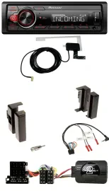 Автомагнитола Pioneer DAB Bluetooth USB для Audi A4 B5 (до 1999) и A6 C4 (до 1997)