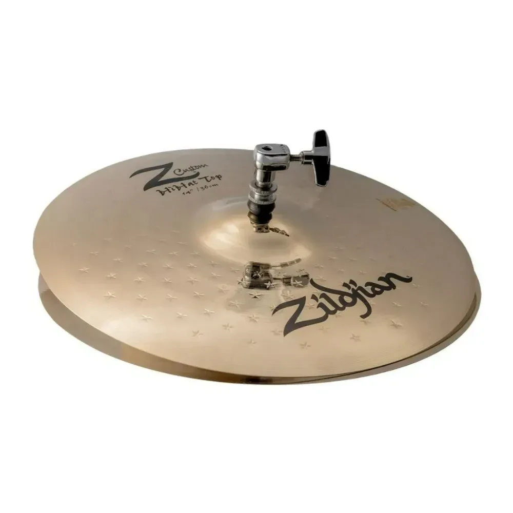 Zildjian Z Custom Hi-hat Cymbals - 14 inch Z40101 for DJ Equipment