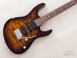 Б/У электрогитара Suhr Modern Plus 2020 HSH Bengal Burst Flame Top Superstrat с кейсом