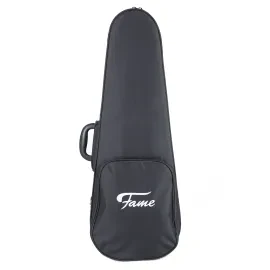 Fame Tenor-Ukulele Softcase, Wetterfest, Leicht, Zubehörfach, Rucksackgarnitur