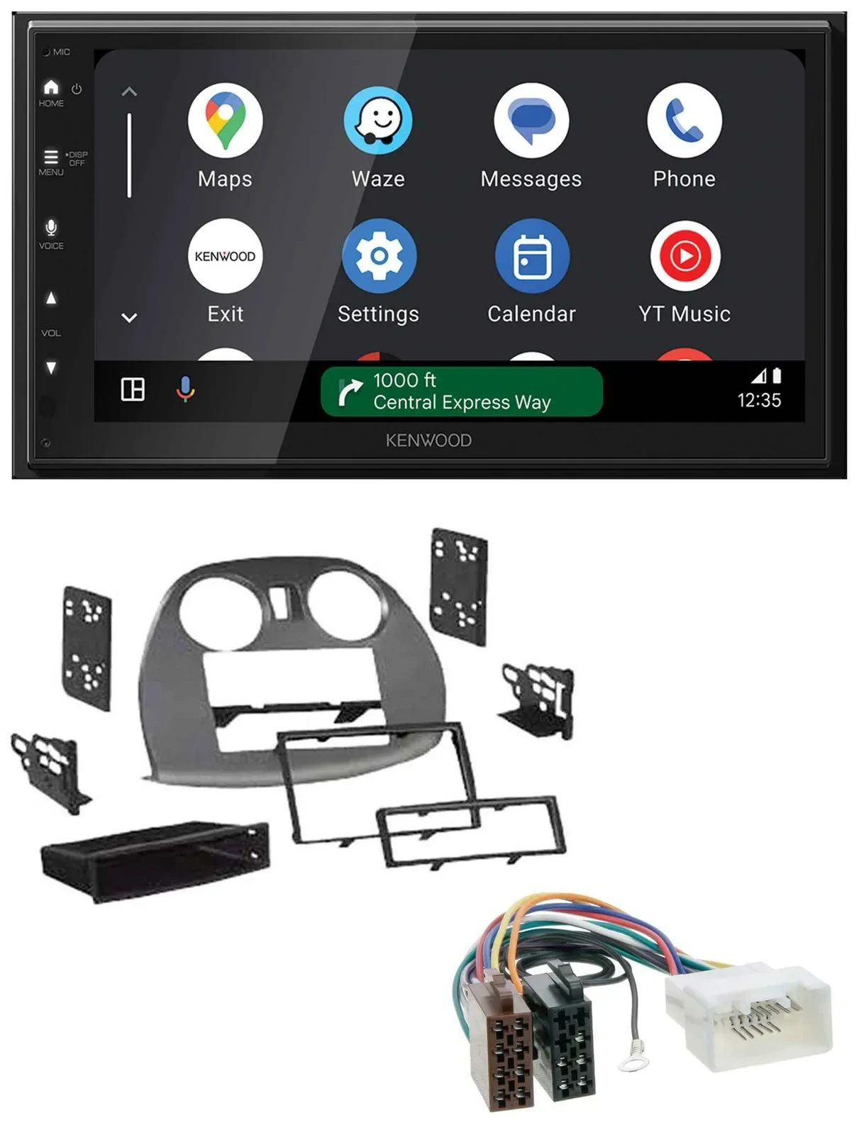 Kenwood DAB Bluetooth USB MP3 2DIN Autoradio für Mitsubishi Eclipse 4G 05-12