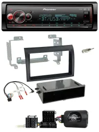 Pioneer Bluetooth USB Lenkrad DAB Autoradio für Fiat Ducato 06-08 schwarz
