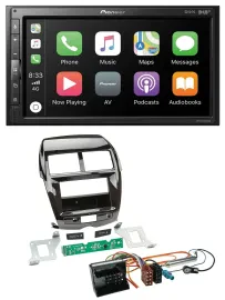 Автомагнитола Pioneer 2 DIN, USB, MP3, DAB, Bluetooth для Citroen C4, Mitsubishi ASX, Peugeot