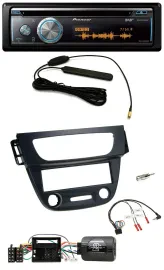 Автомагнитола для Renault Megane III (2009–2012) Pioneer CD/USB/Bluetooth/DAB, черная