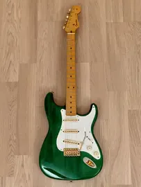 Электрогитара Fender Custom Edition '57 Vintage Reissue Stratocaster ST57G-65 Charcoal Green w/gigbag Japan 1993