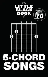 Ноты MusicSales THE LITTLE BLACK BOOK OF 5-CHORD SONGS