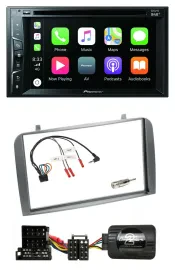 Pioneer Lenkrad USB DVD Bluetooth DAB 2DIN Autoradio für Alfa Romeo GT 147 2000-