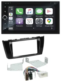 Blaupunkt 2DIN Bluetooth DAB USB DVD MP3 Autoradio für Mitsubishi Mirage SpaceSt