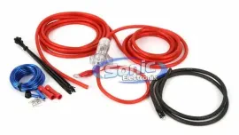 Stinger SK4281 8 Gauge Amp Power Amplifier Car Premium Installation Kit