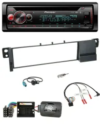 Pioneer Lenkrad DAB CD Bluetooth USB Autoradio für BMW 3er E46 2001-2007 Quadloc
