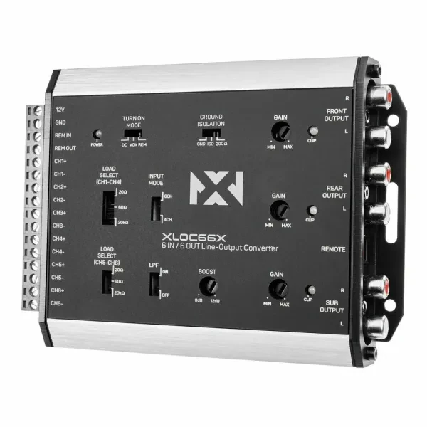 NVX XLOC66X 6-Channel 6 inputs / 6 outputs Active Line Output Converter